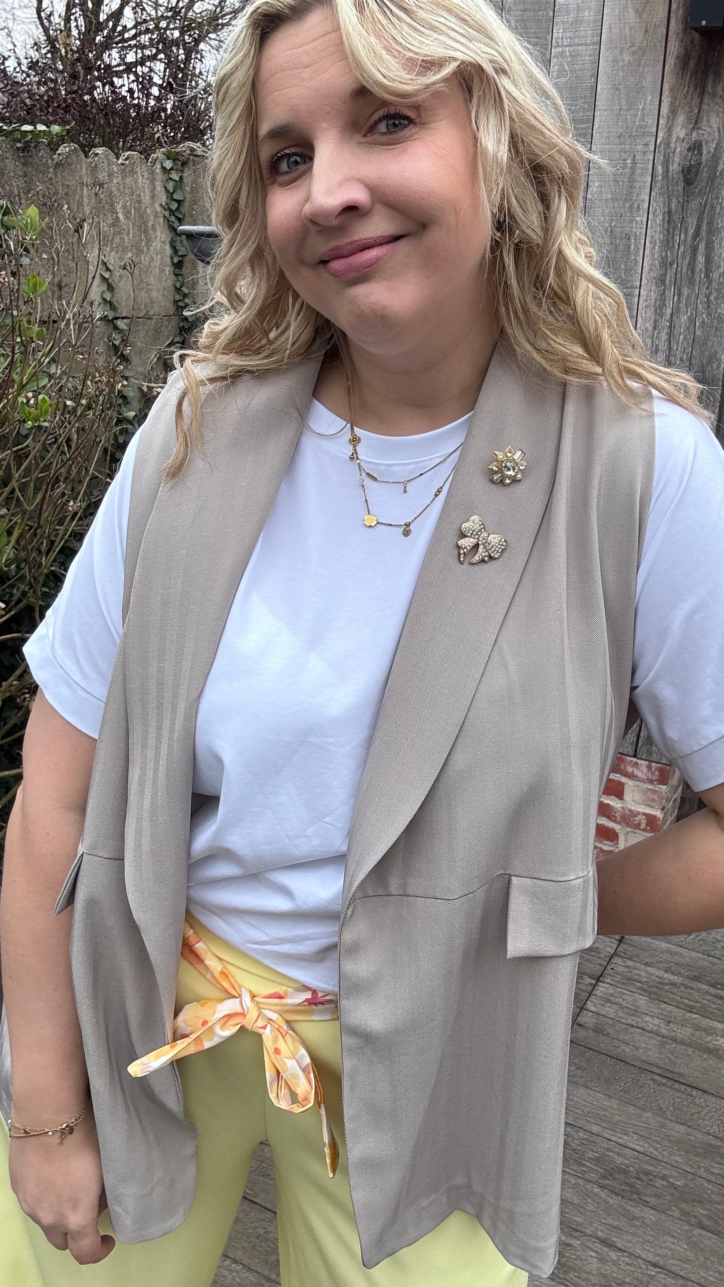 Attitude blazer - beige