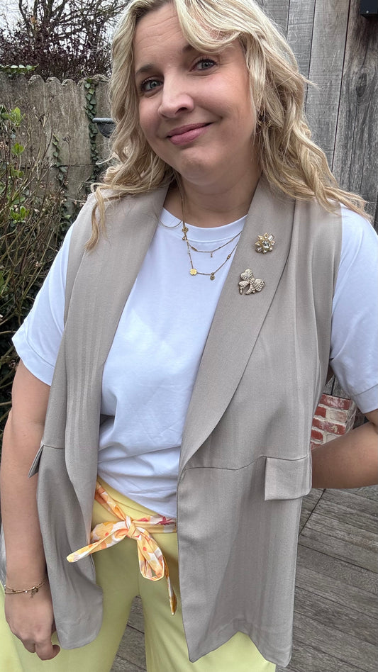 Attitude blazer - beige