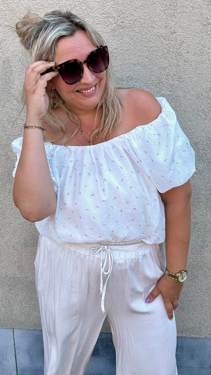 Jill top - Wit