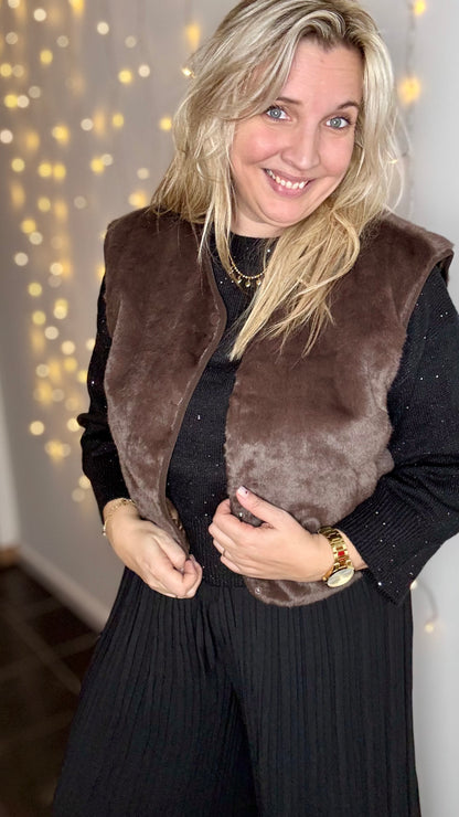 Ellie Gilet - Bruin
