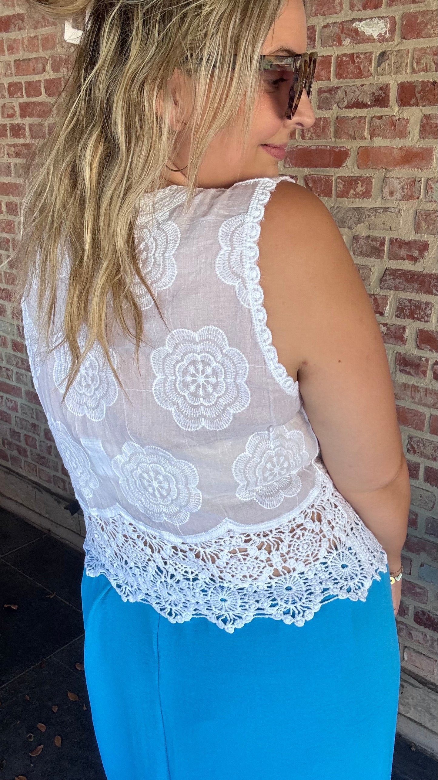 Bohemian gilet