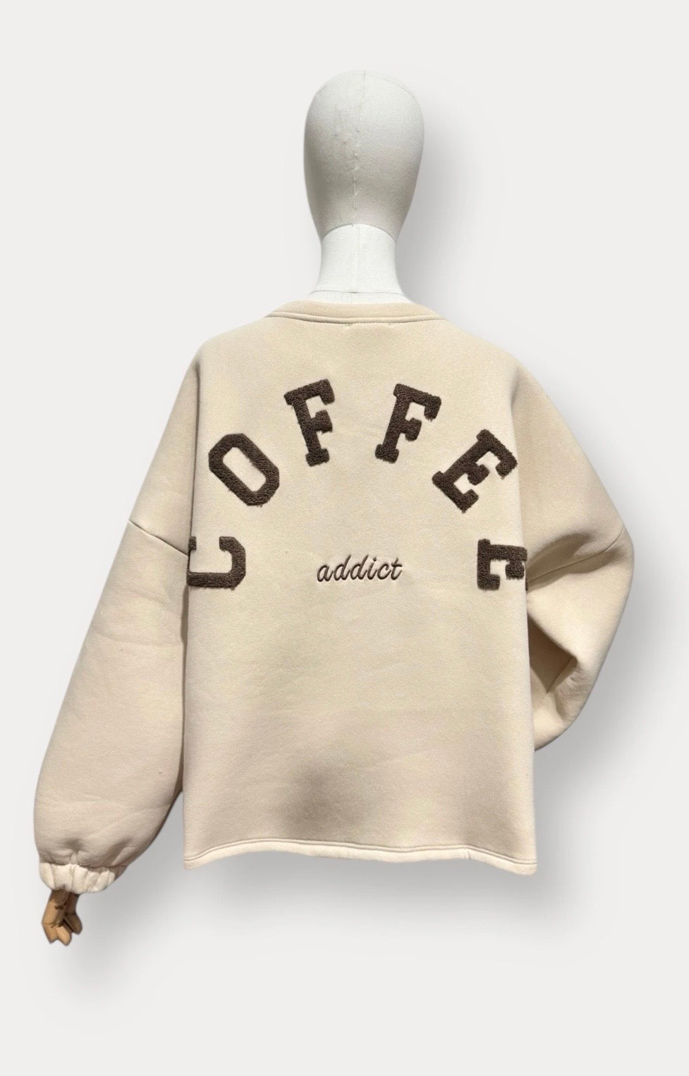 Coffee addict sweater - Beige