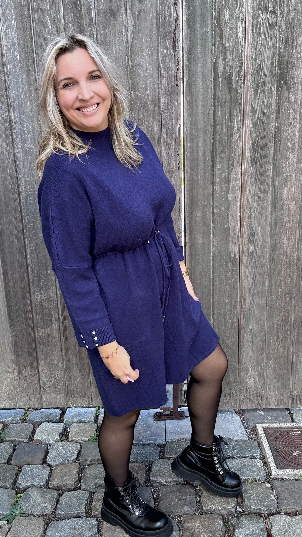 Ina jurk -Navy