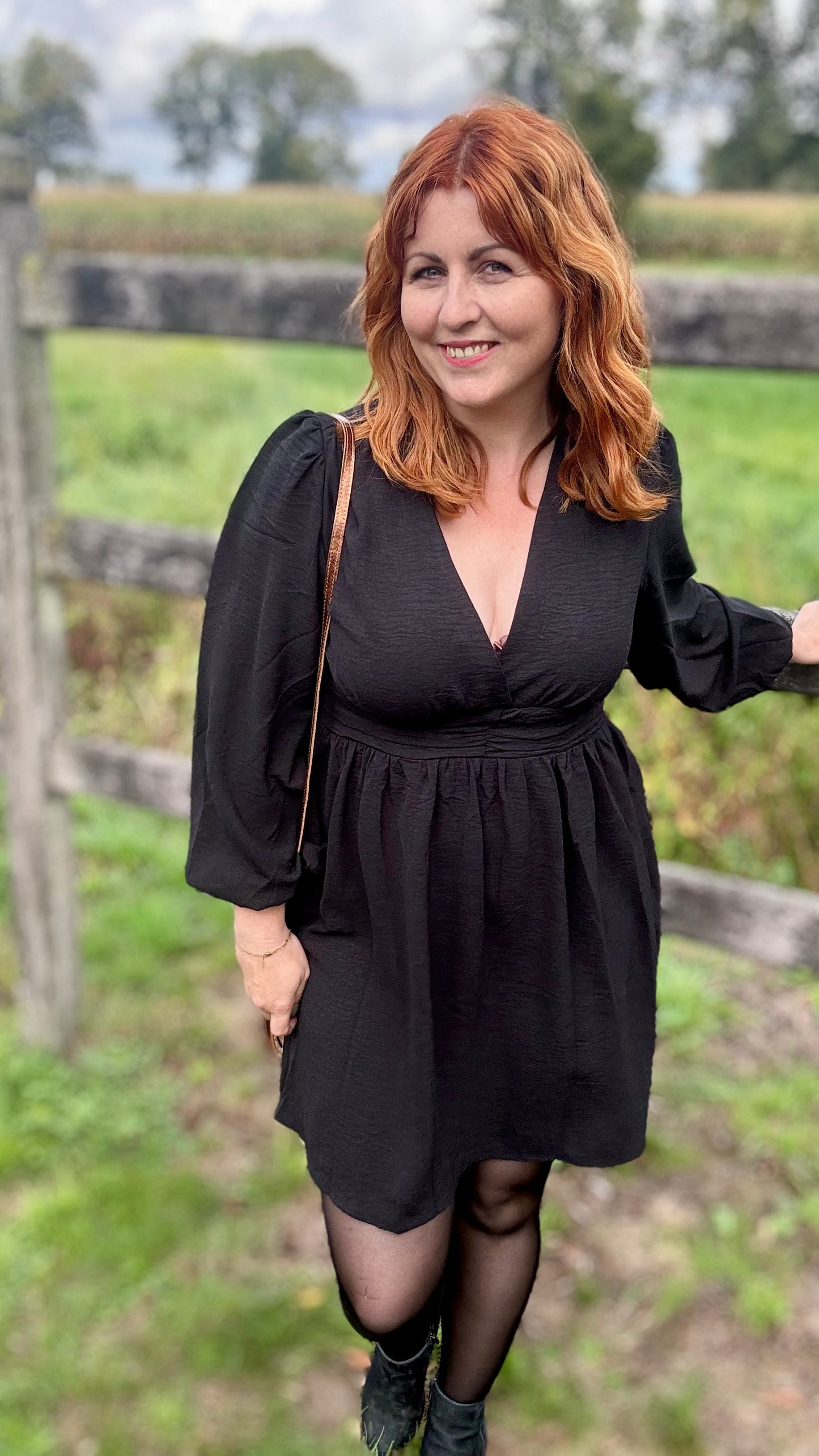 Katinka jurk - zwart