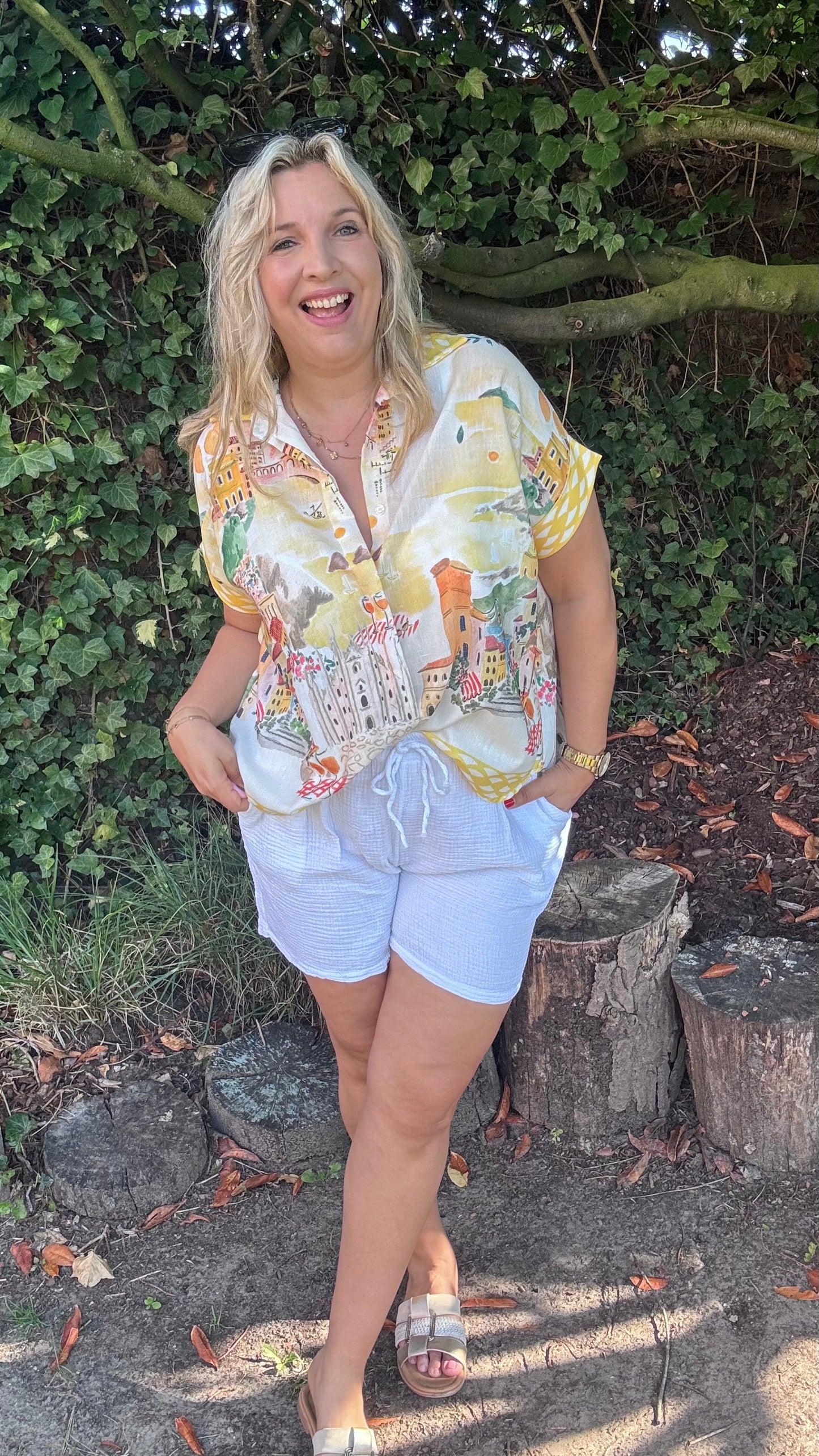 Marrakesh blouse - Geel