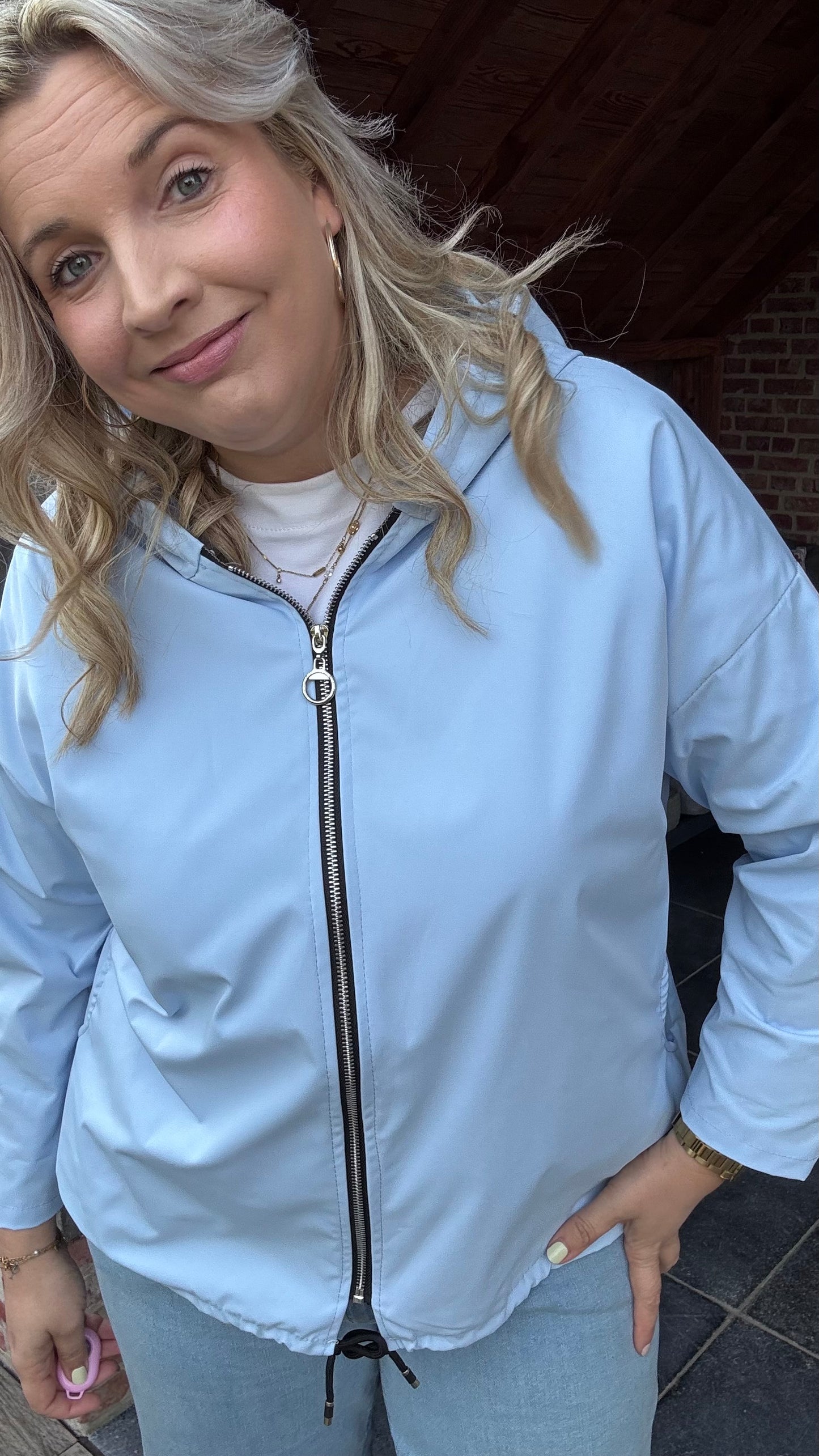 Kim jas - Blauw