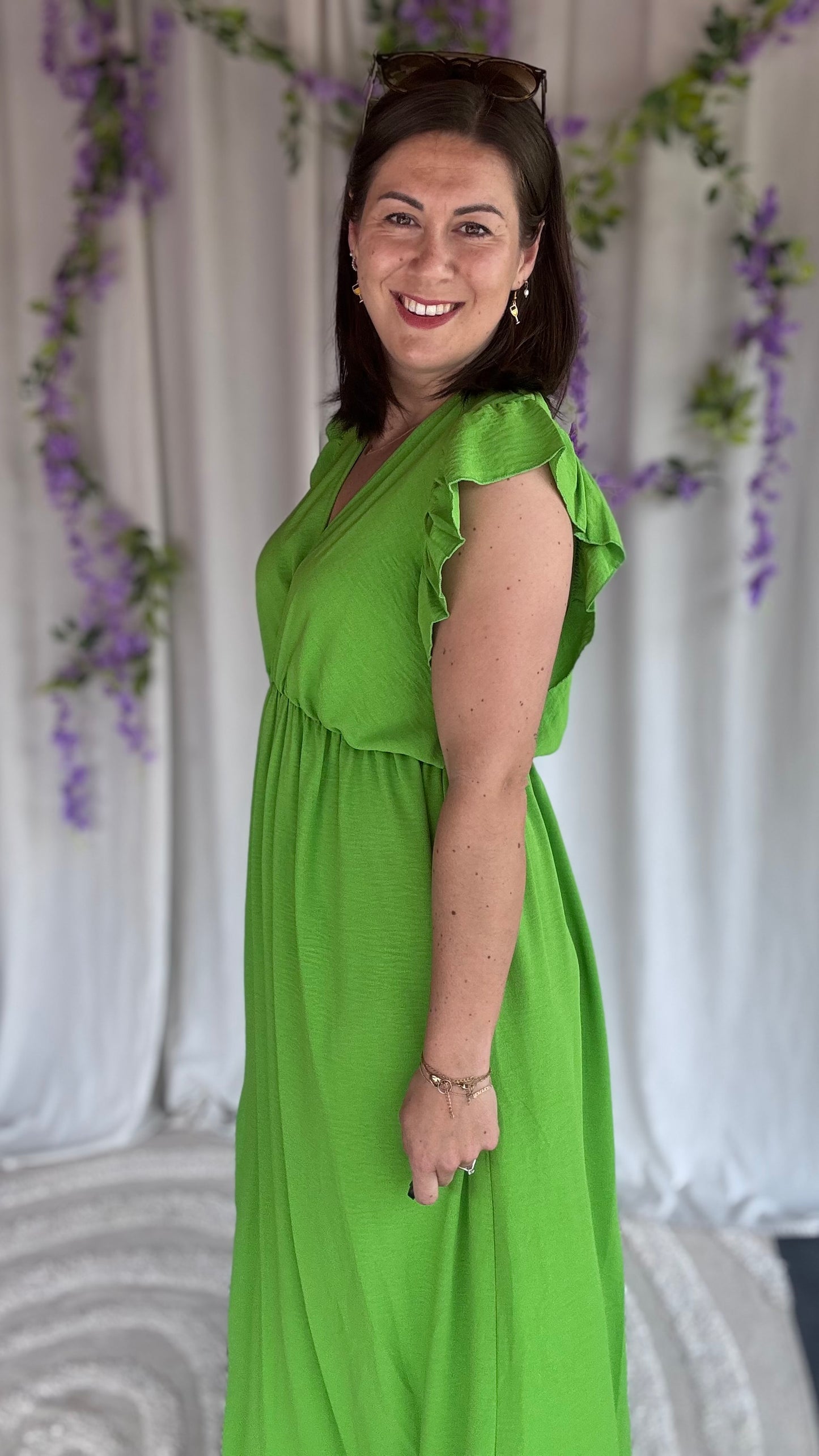 Lush dress lemon