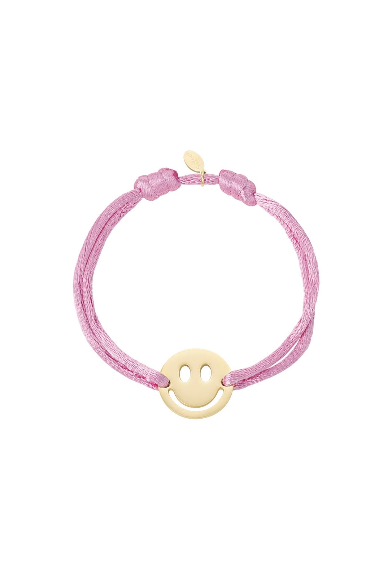 Smiley touwarmband