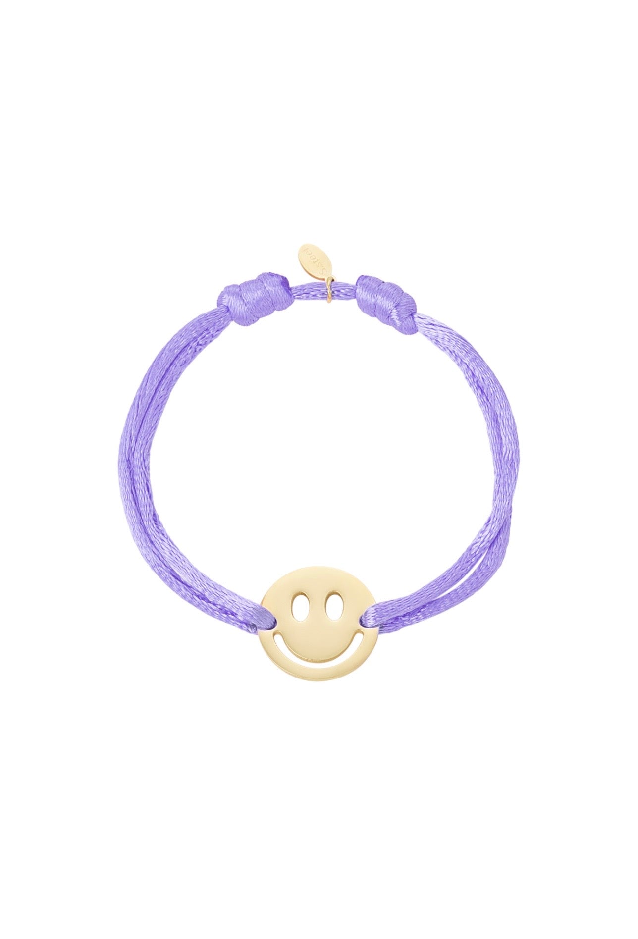 Smiley touwarmband