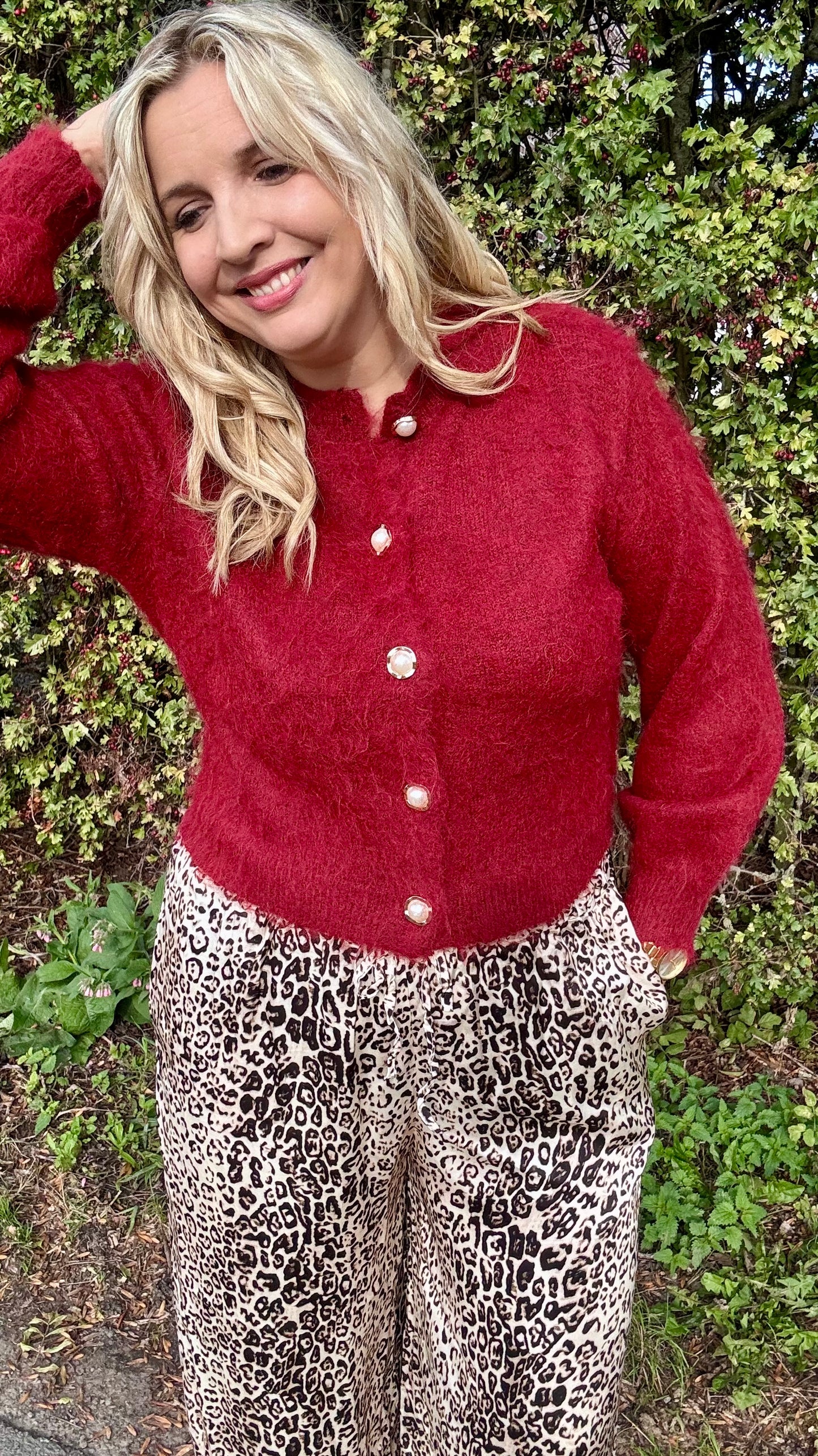 Timeless knit - Burgundy