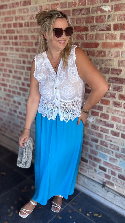 Bohemian gilet