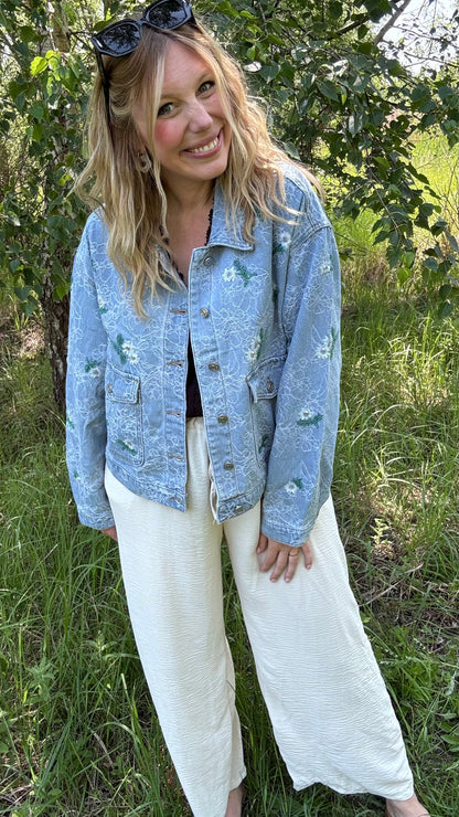Couture denim jacket