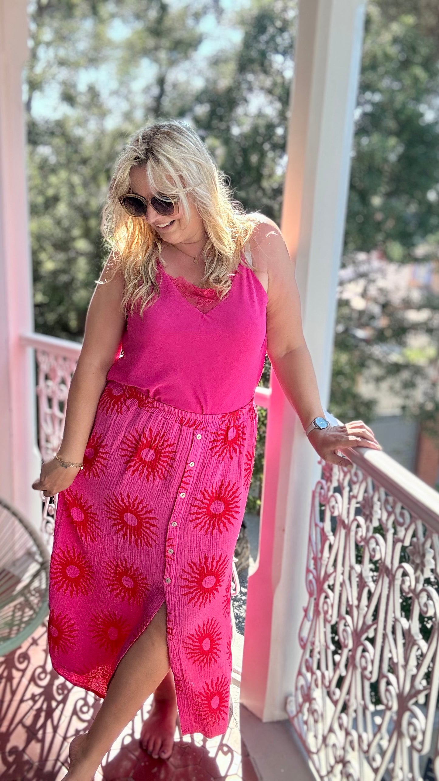 Ruth tetra rok print
