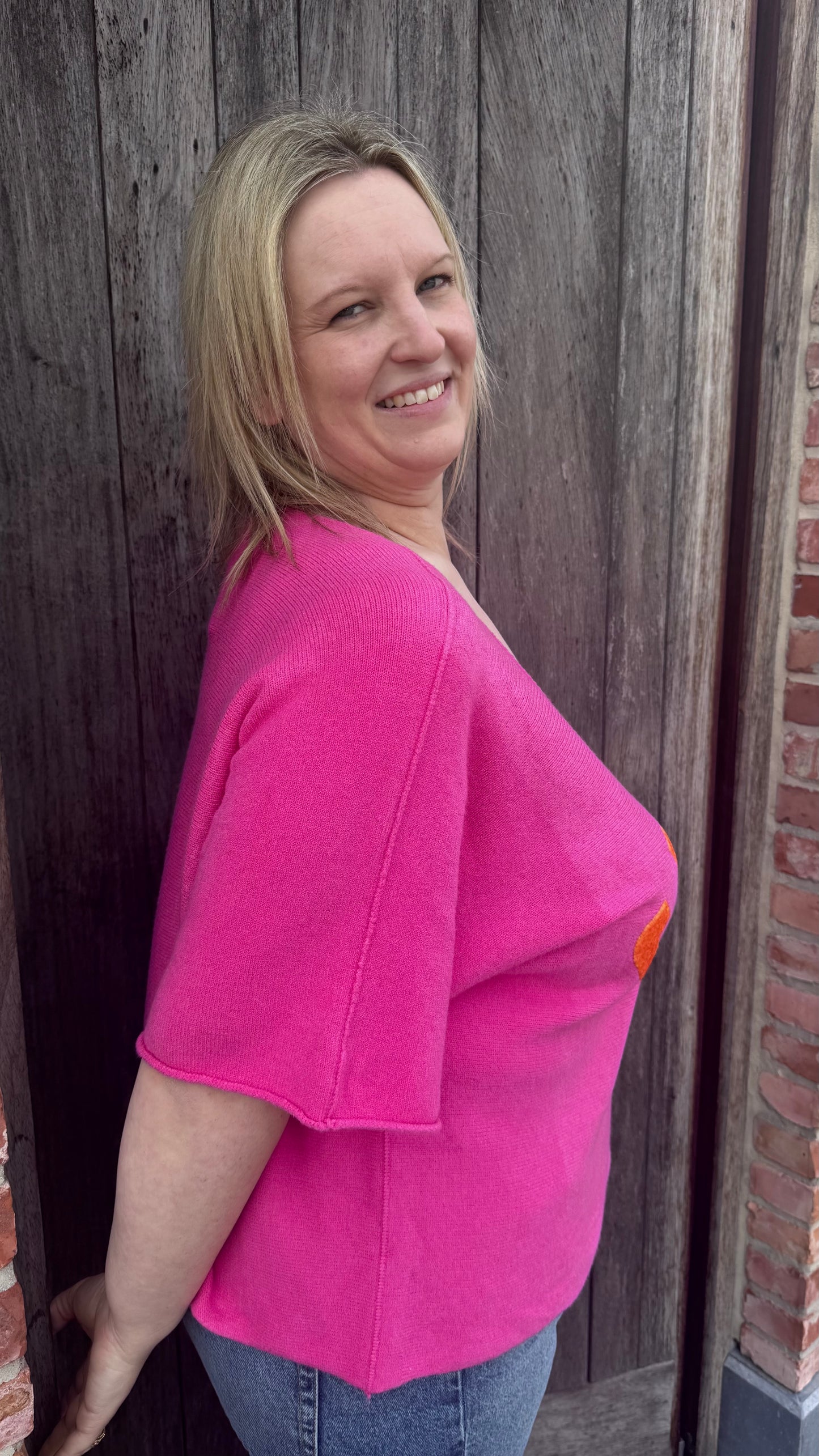 Ciao trui - fuchsia
