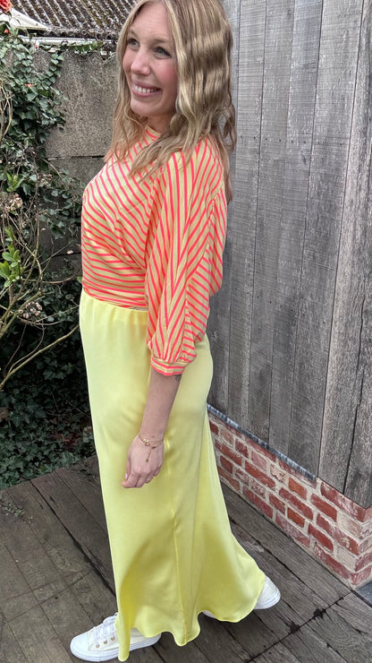 Silky muse rok - geel