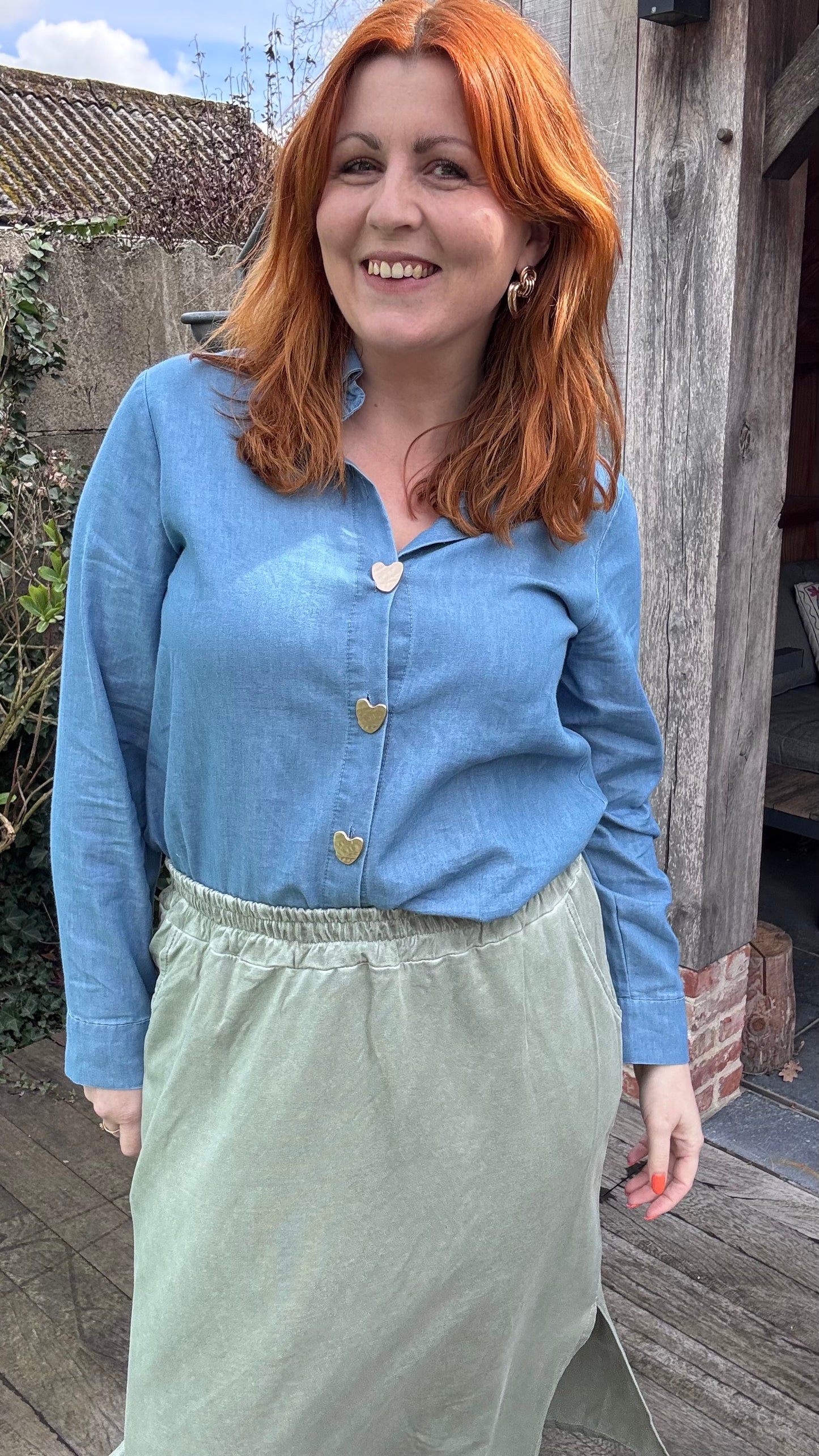 Estelle rok - kaki