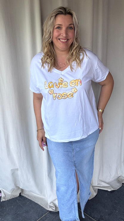 Shirt - La vie en rose