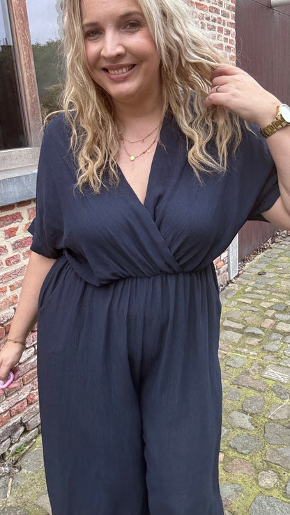 Julia Jumpsuit - Navy