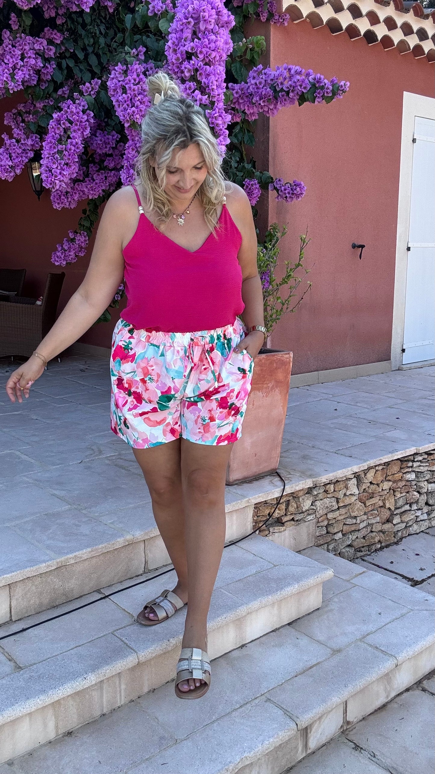 Milly short - Flowers