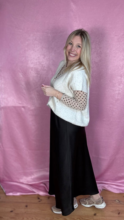 Silky muse rok - Zwart