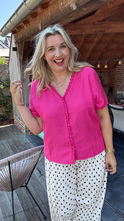 Monique blouse - Roze