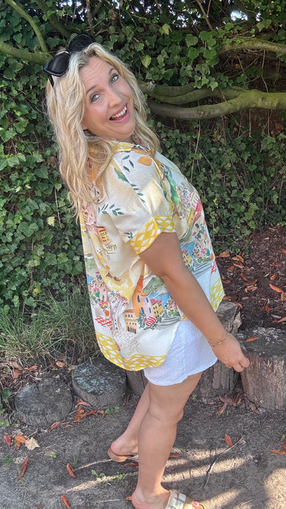 Marrakesh blouse - Geel
