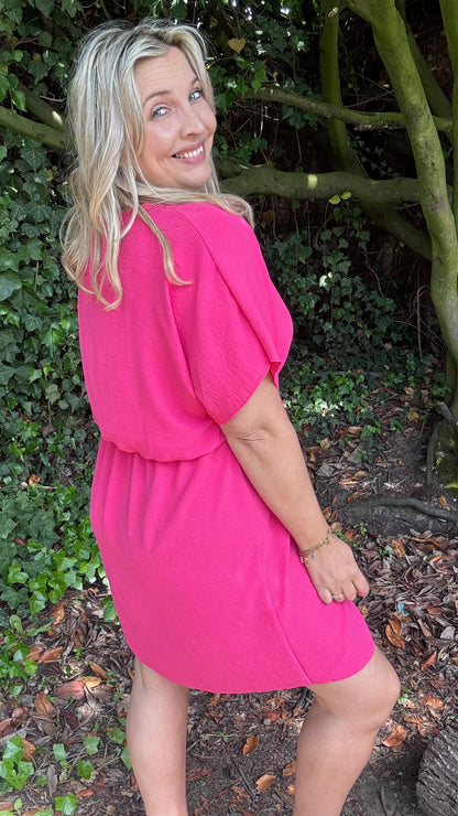 Tilly jurk - Roze