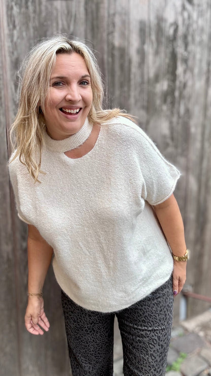 Loua knit - Crème