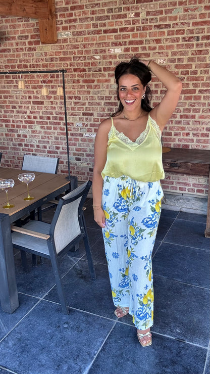 Limoncello broek