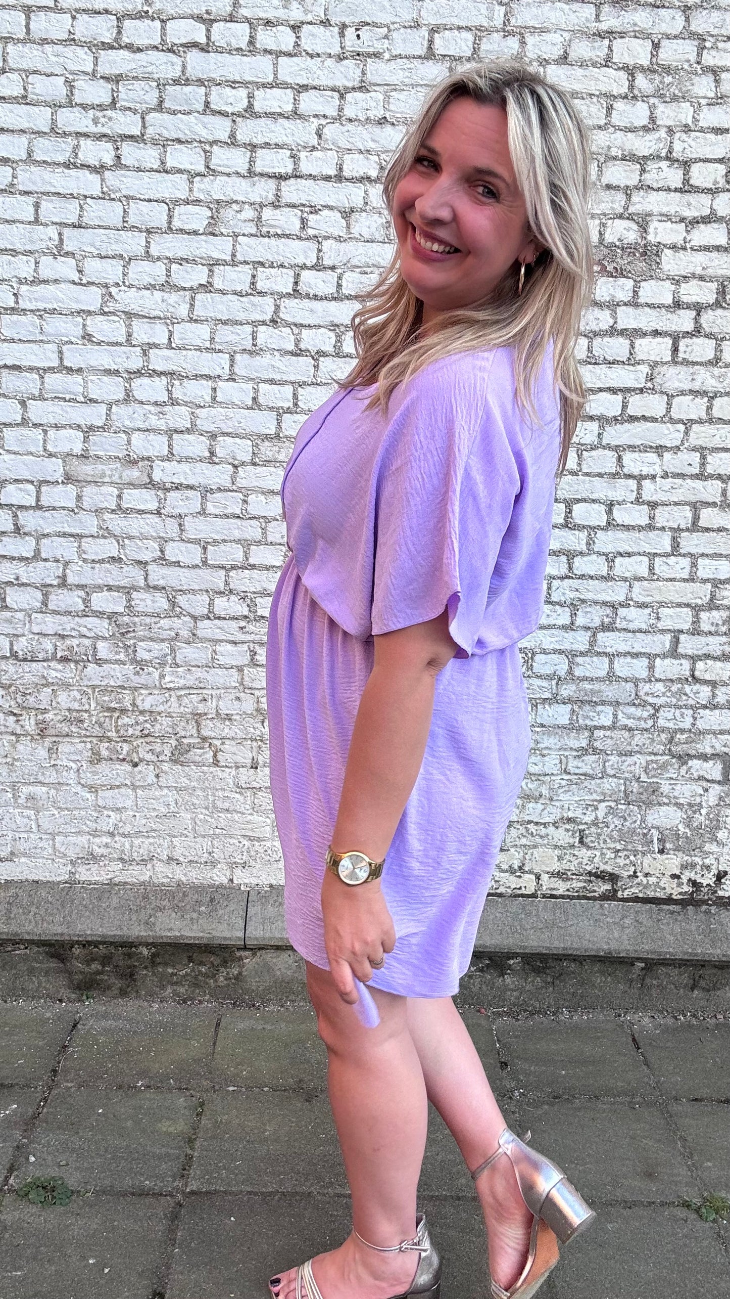 Tilly jurk - Lila