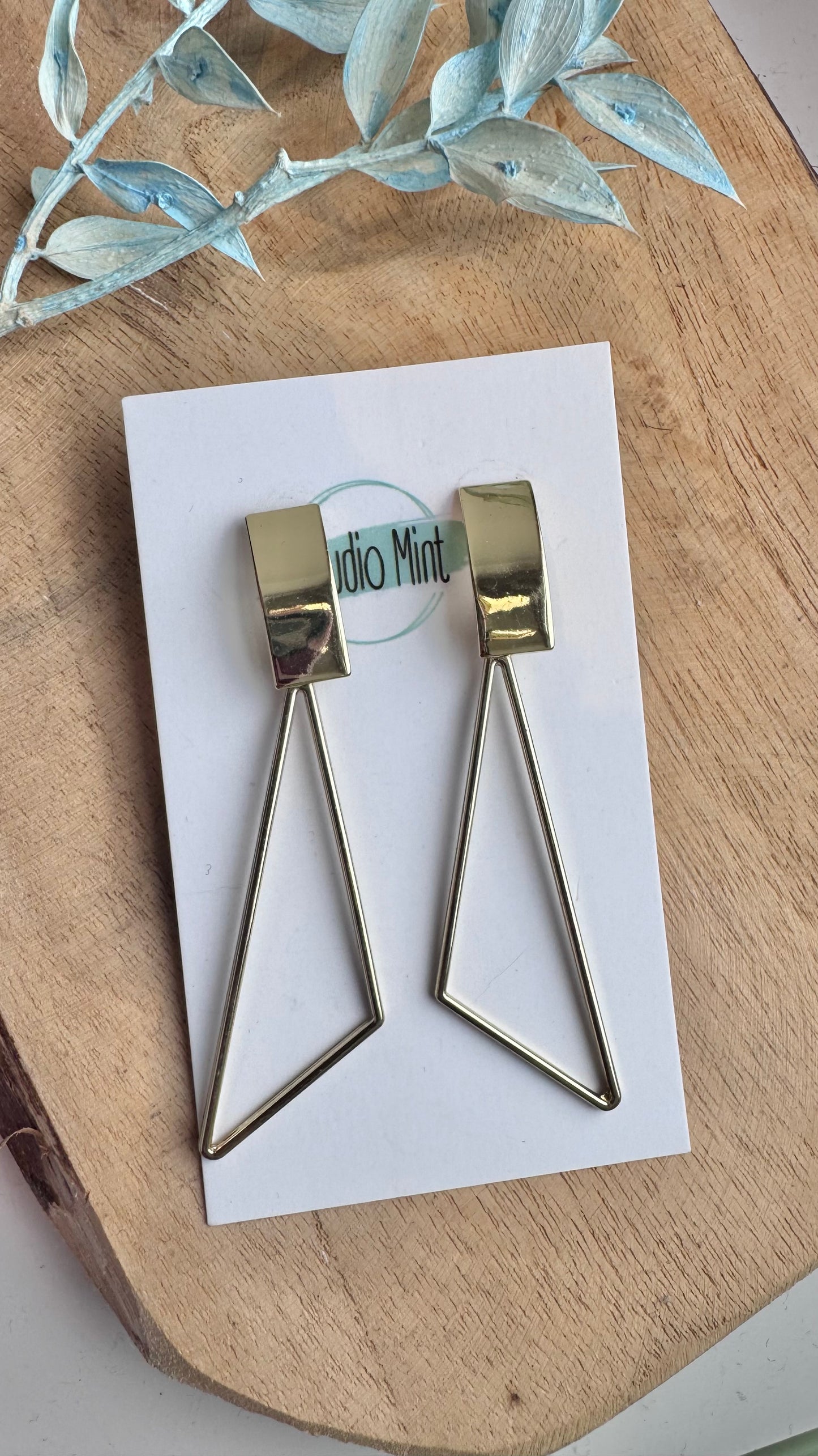 Zelfgemaakte oorbellen