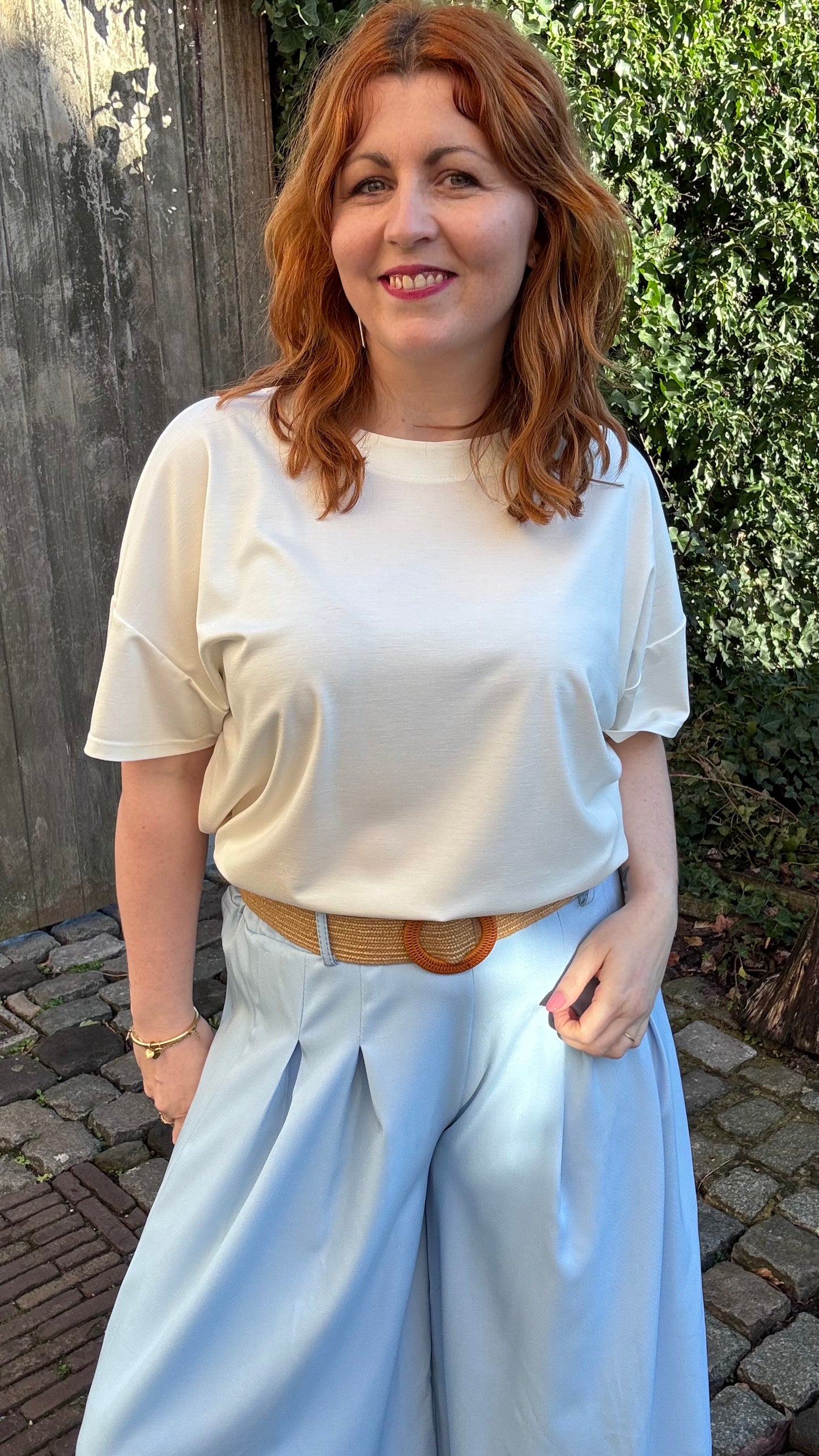 The perfect basic shirt - Wit