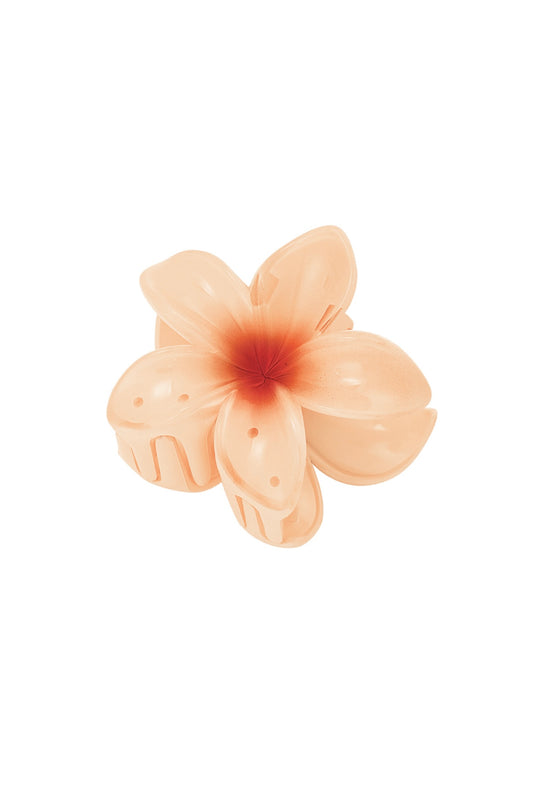 Hawaï haarspeld koraal