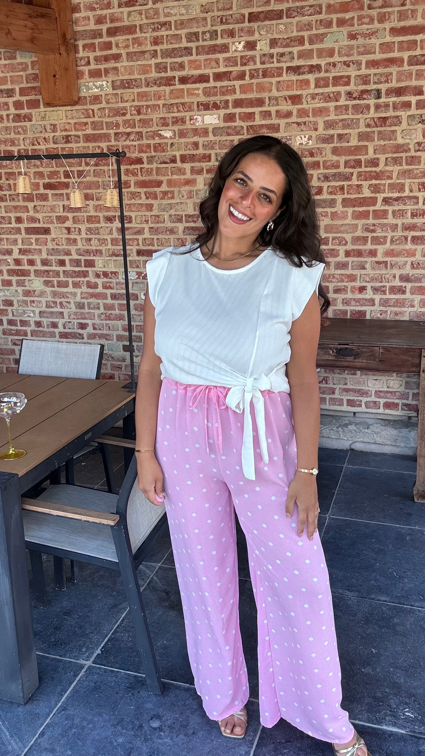 Féline broek - Roze