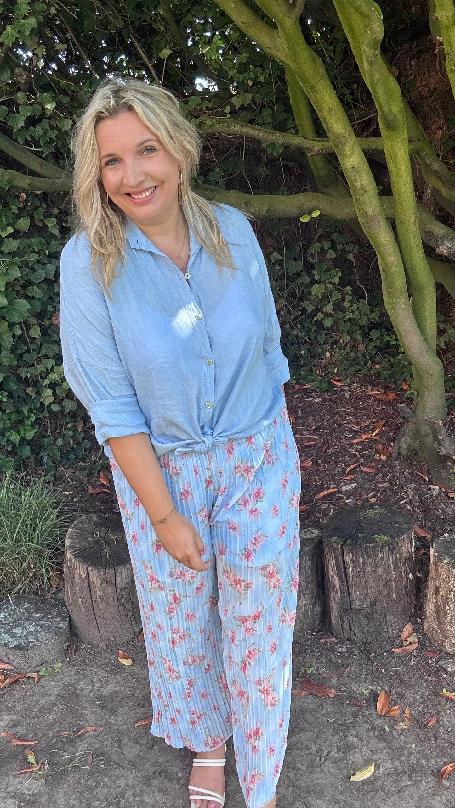 Mika blouse - Blauw