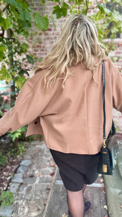 Vicky Mantel - Beige