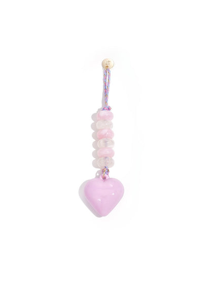 Bagchain/sleutelhanger hartje