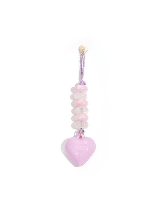 Bagchain/sleutelhanger hartje
