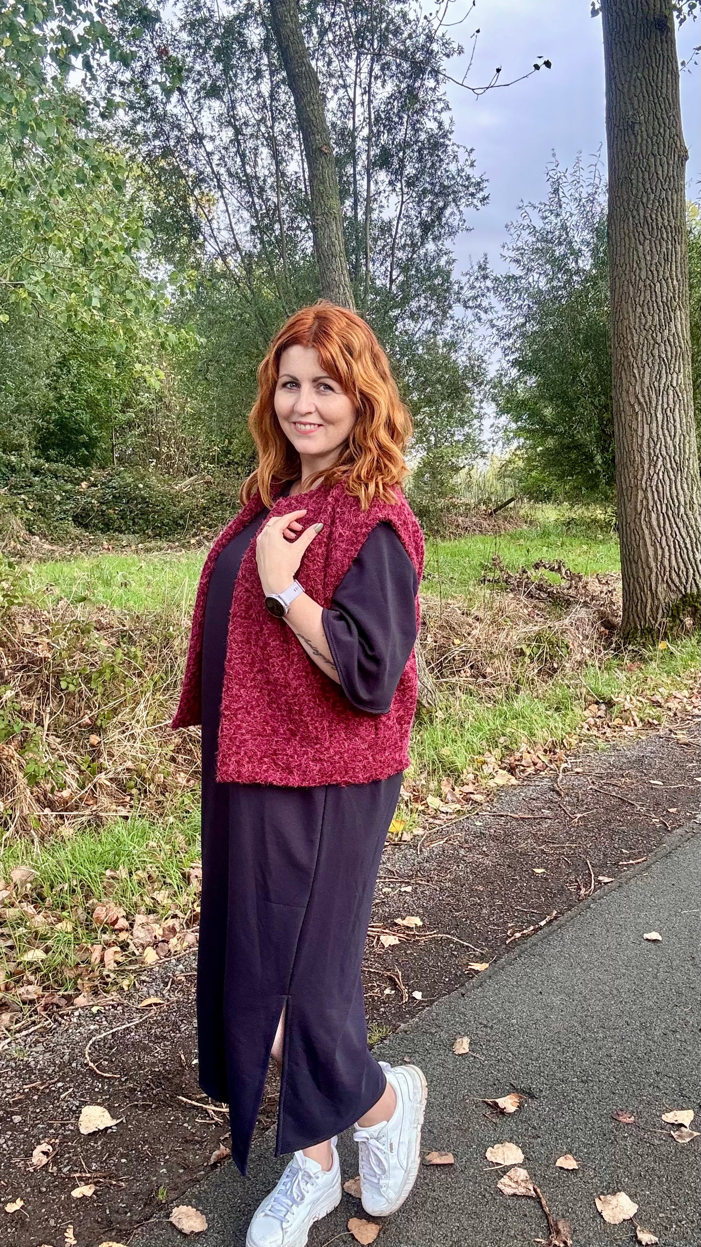 Harvey sweaterjurk TU2 - Donkerblauw