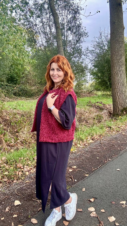 Harvey sweaterjurk TU2 - Donkerblauw