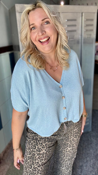 Lizzie blouse - Sky