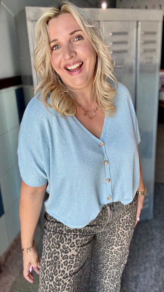 Lizzie blouse - Sky