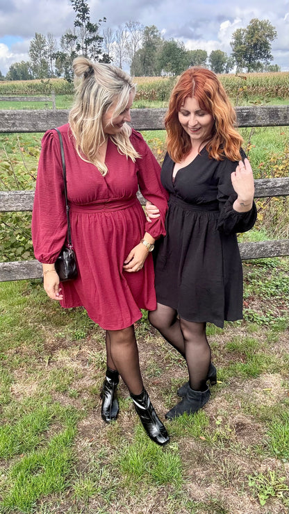 Katinka jurk - zwart