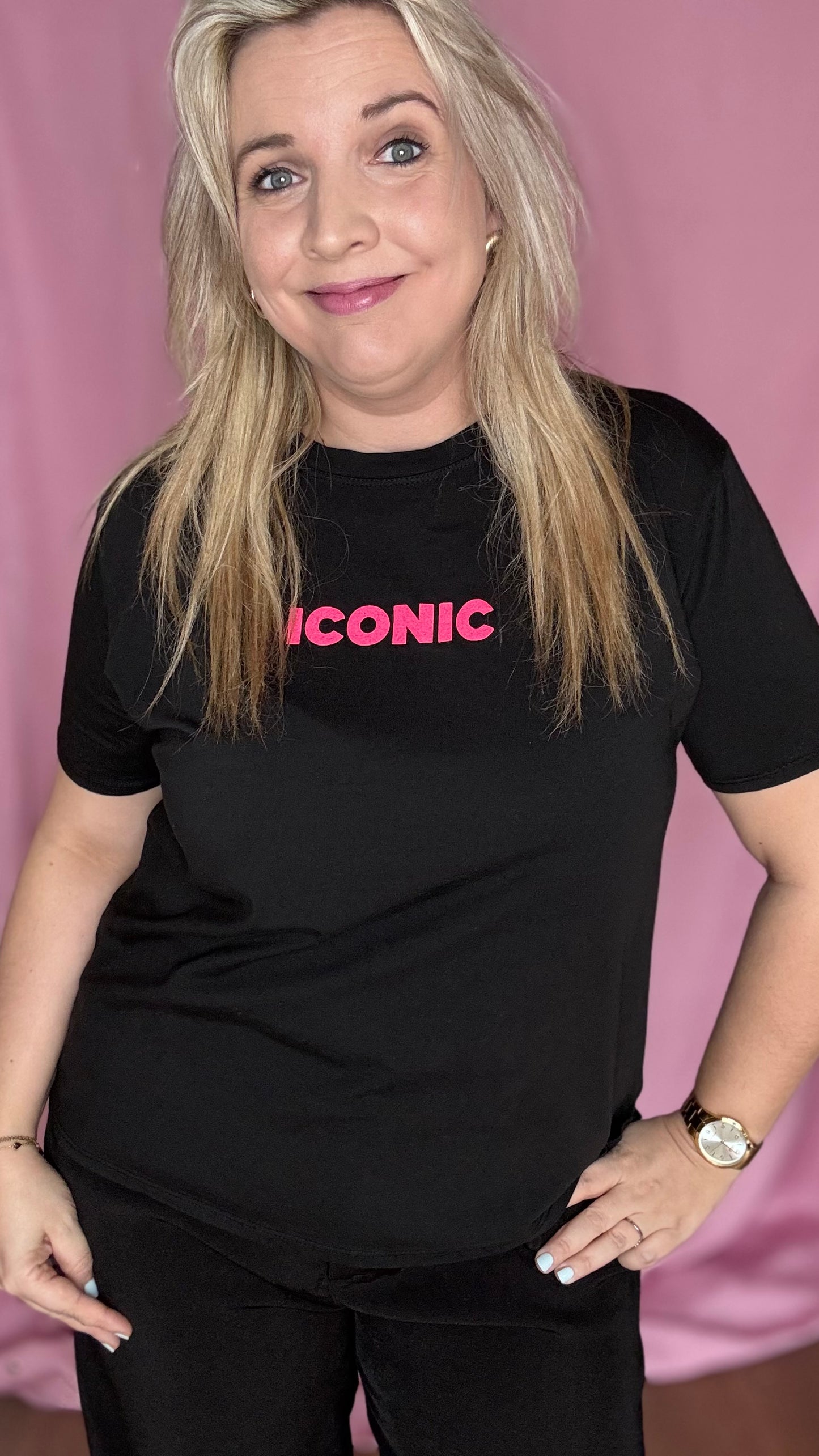 Iconic shirt - Zwart