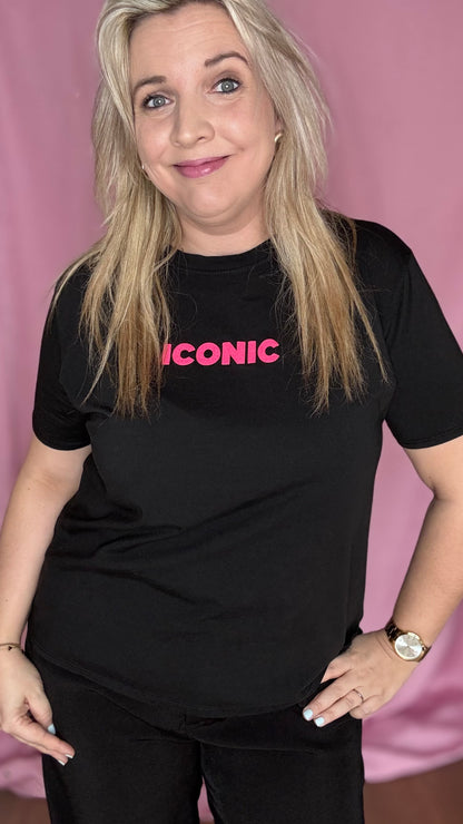 Iconic shirt - Zwart