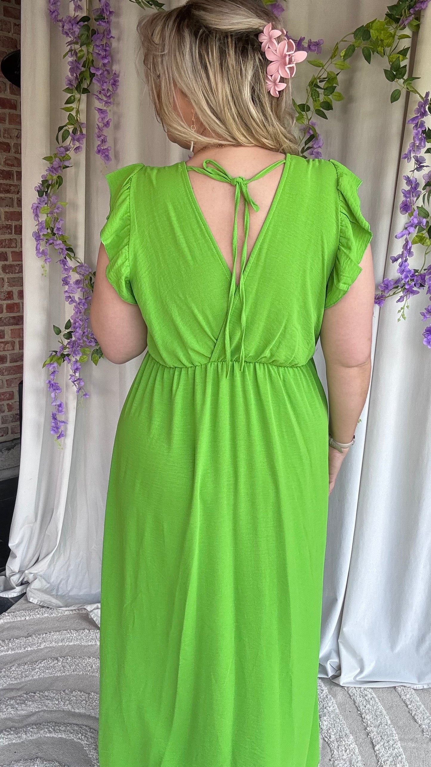 Lush dress lemon