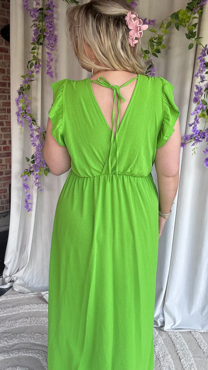 Lush dress lemon