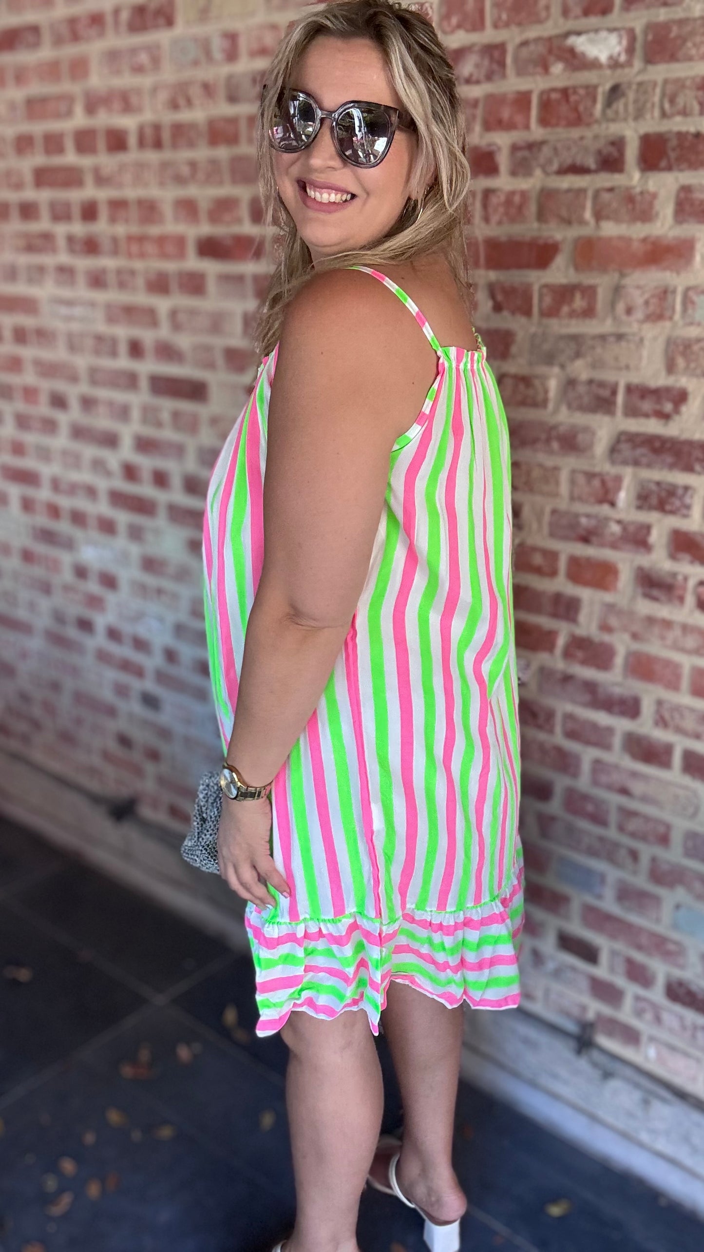 Neon jurk