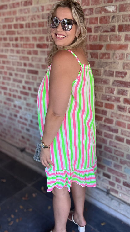 Neon jurk