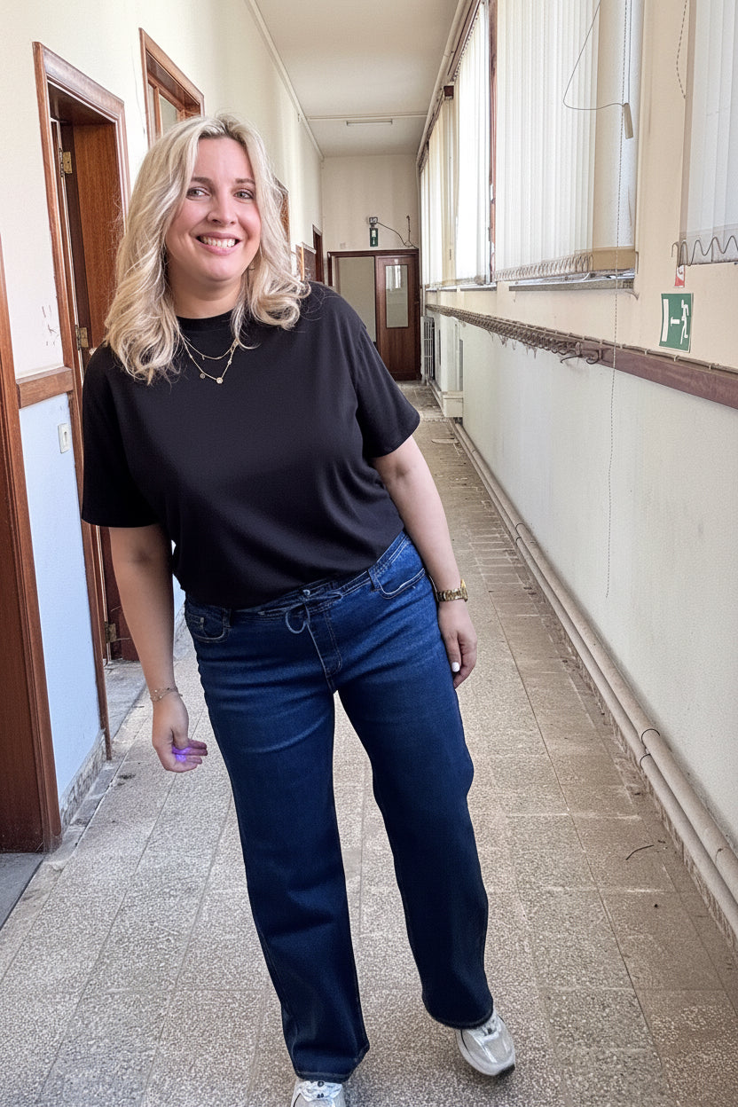 Wideleg jegging